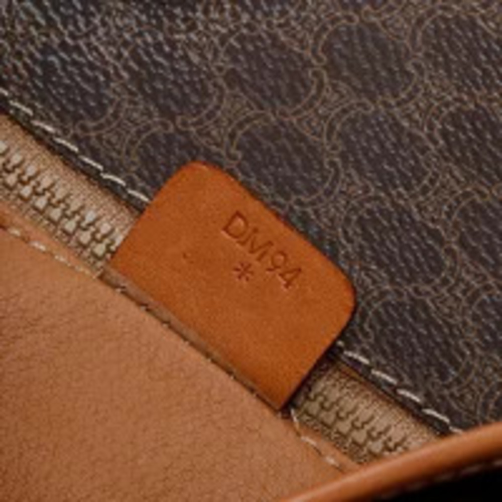 Celine Macadam Shoulder Bag Brown - Picture 12 of 13